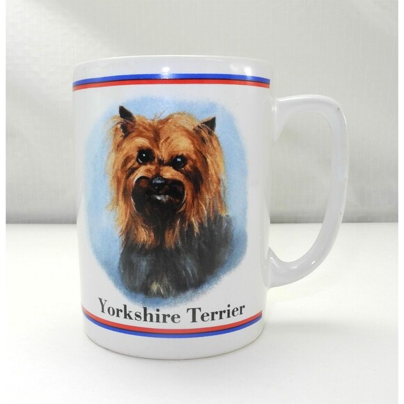 Yorkshire Terrier Mug-Portraits R. Maystead  Papel Freelance-Yorkie Coffee Cup - Picture 1 of 6